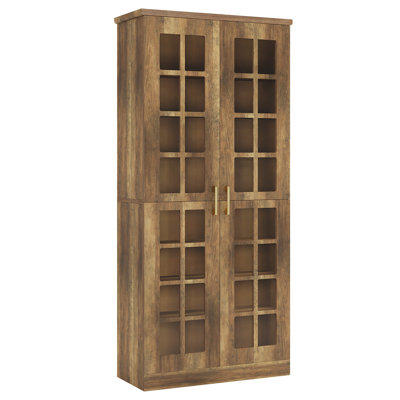 71" Storage Cabinet With Door & Adjustable Shelves