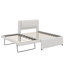 Lit plateforme double avec lit gigogne-107167759