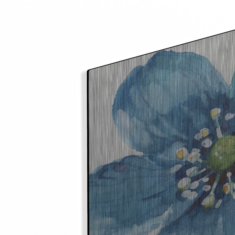 «Blue and Green Garden V» par Lisa Audit, H 12 po x l 12 po