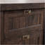 Bureau de direction, finition brune
