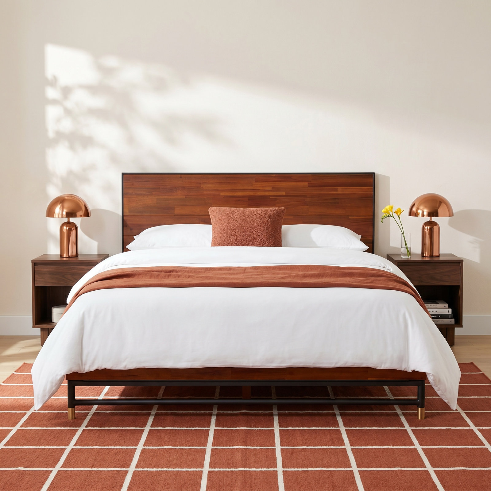 Dakota Solid Wood Bed, Queen