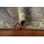 Tapis gris fait à la main Oushak 3 x 6