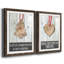 «Gingerbread Tree», ensemble de 2 reproductions d'art-1128852775-1128852746-1128852714