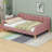 Upholstered Daybed with 4 Support Legs-477197855-477197852