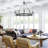 Arango 12 - Light Living Room Steel Dimmable Candle Style Chandelier Wagon Wheel Chandelier-1836376849