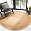 Tapis en jute de couleur unie Cascio-743420957