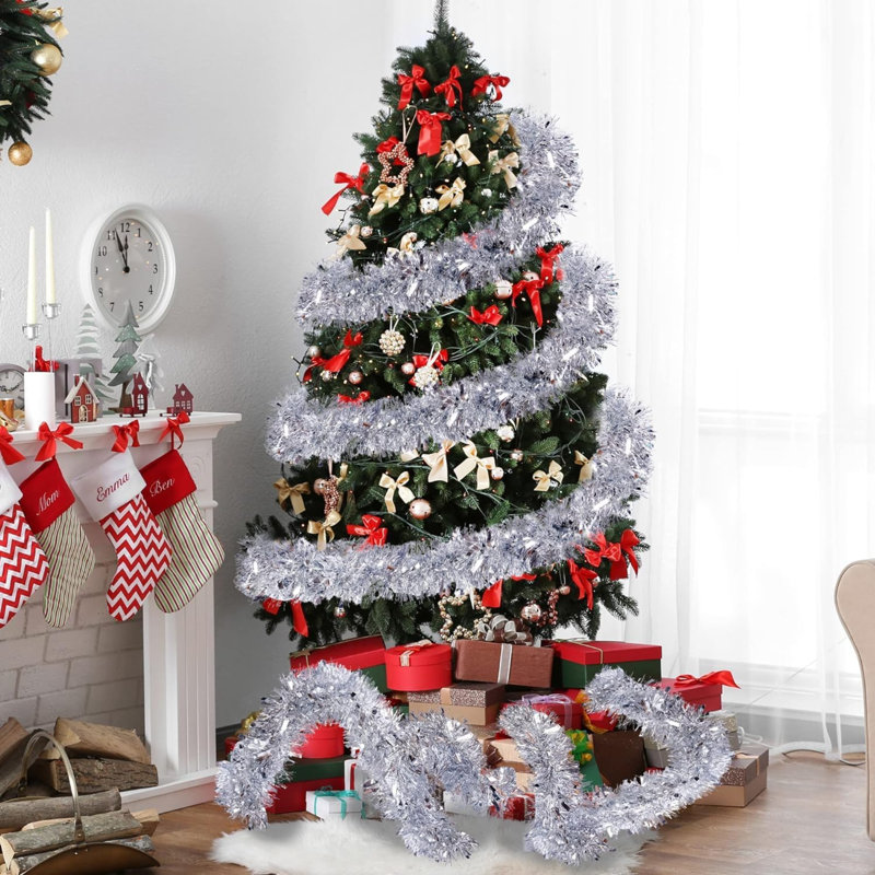 Polyvinyl Chloride (PVC) 7.44cm Tinsel