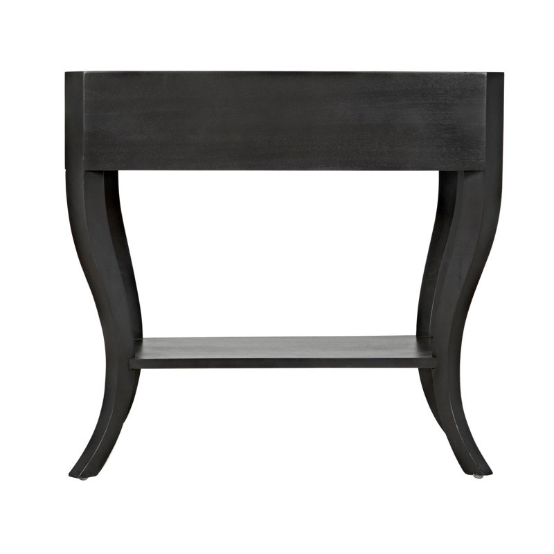 Weldon Solid Wood End Table, Pale
