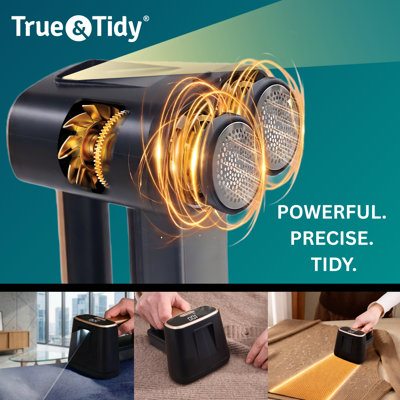 Rasoir numérique à double tête avec lumière True & Tidy