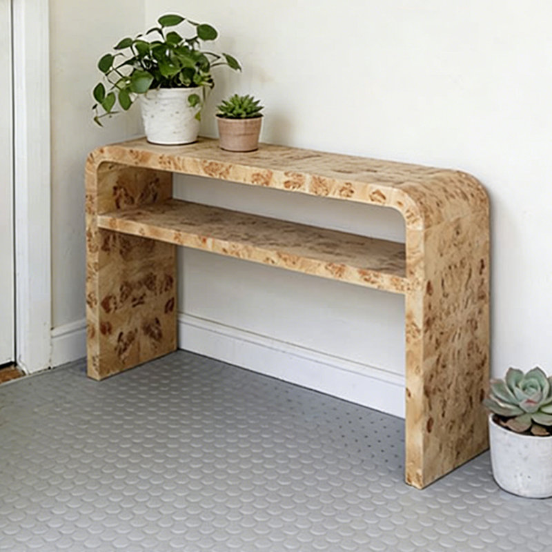 Console simple de style nordique, H 31,5 po x l 63 po x P 15,7 po