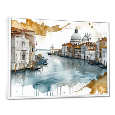 Venetian Canals In Italy I - Italy Wall Art