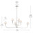  6-Light Classic Shaded Arm Chandelier-111187513-111187515