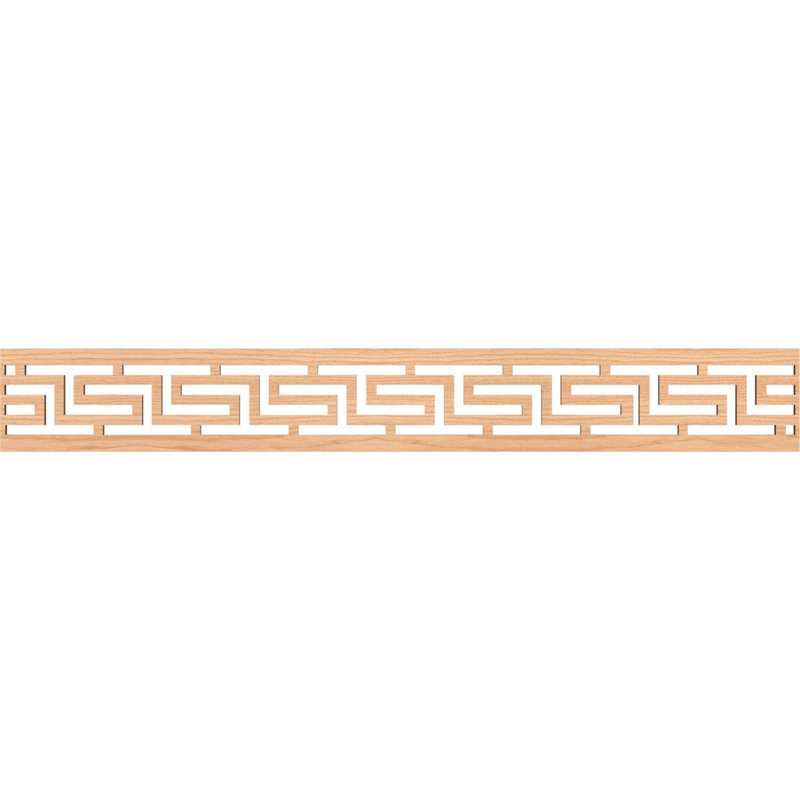 Moulure de panneau H T, H 6 po x l 46,5 po x P 0,25 po, Noyer blanc