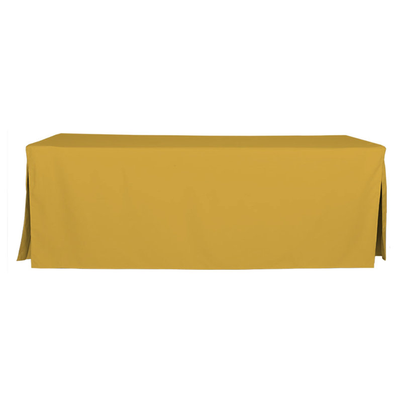 Tablevogue Table Cover, White, 96" L x 30" D