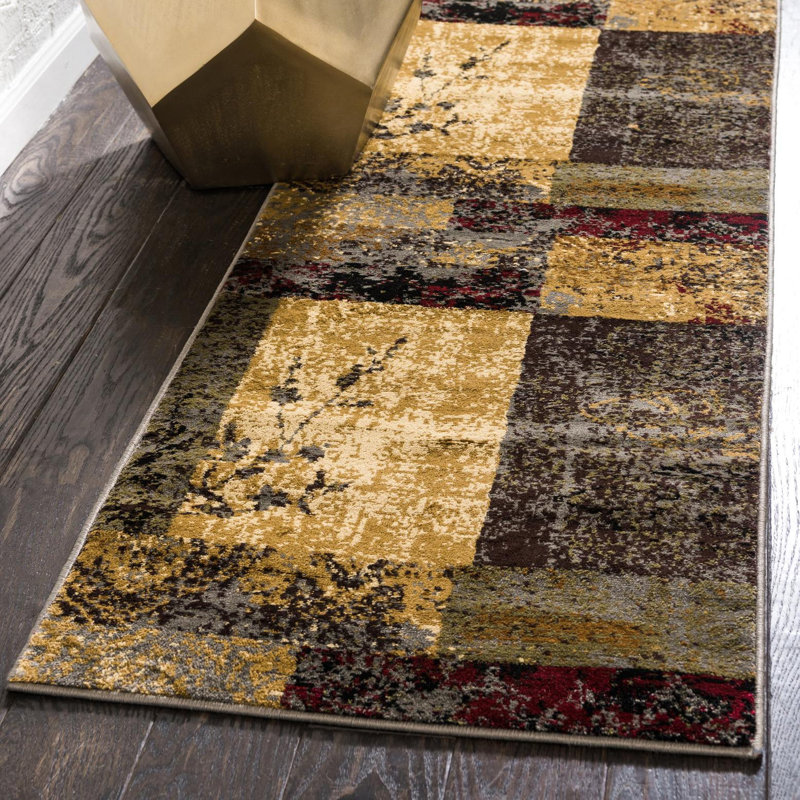 Jaidan Performance Abstract Indoor Rug, Runner 2'2" x 5'3"