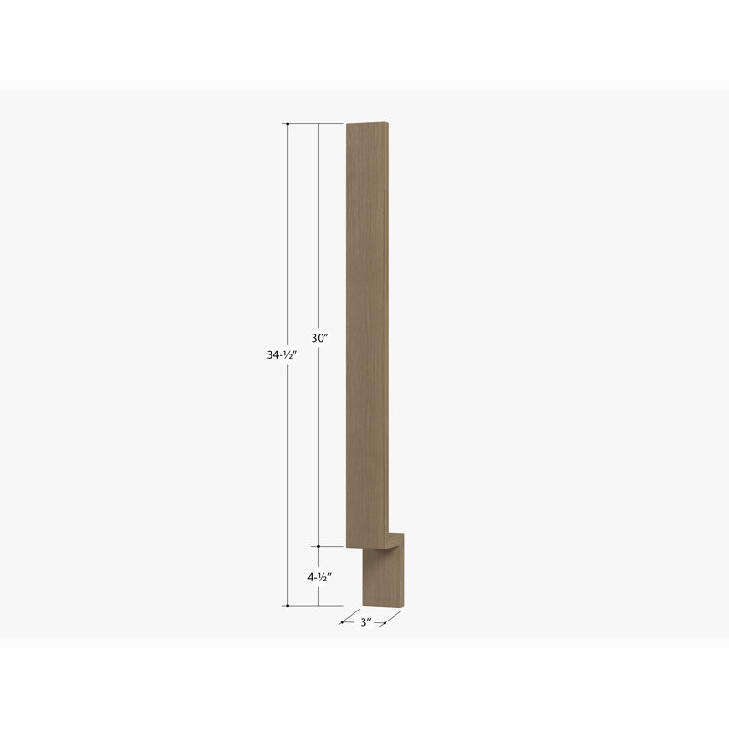 Garnissage de base d'armoire de salle de bain 3 po Disar, Satin