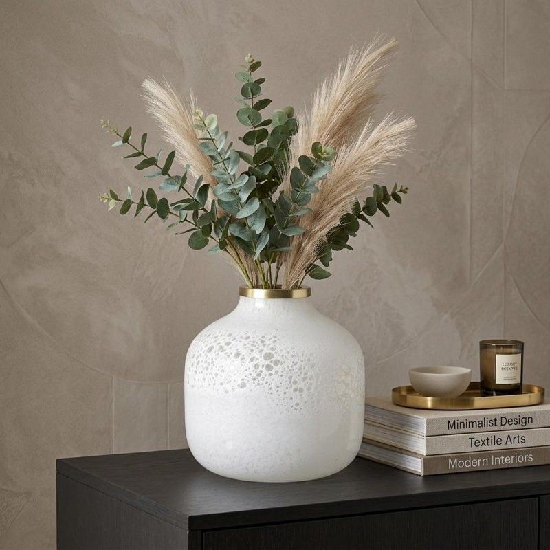 Rufaro Table Vase 1, 8" H x 8" W x 8" D