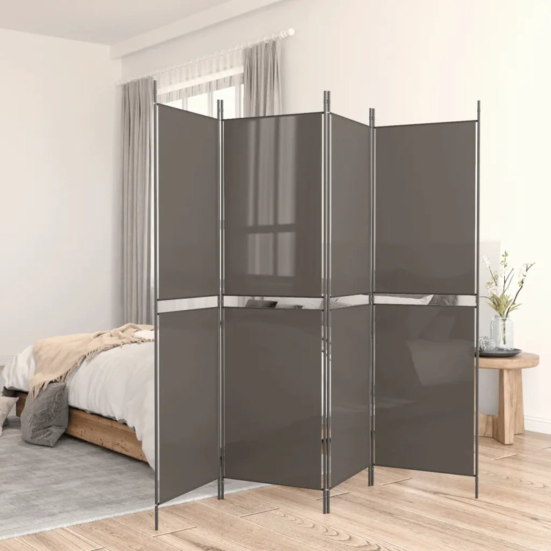 Kahleo Room Divider, Brown, 5, 220cm H x 200cm W