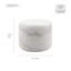 Lampe de table cylindrique en marbre blanc nuageux naturel, veilleuse à DEL chaude sans fil rechargeable, lumière ambiante portative à intensité variable à 3 niveaux pour la chambre à coucher, la salle de bain et le salon-794023346