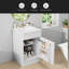Meuble-lavabo de 20 po avec lavabo, meuble-lavabo avec tablette de porte et tablette réglable