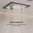 Thermostatic Digital Display Shower System, Ceiling Mount 2-Function 16" LED Rainfall Shower Head with Handheld Spray-82331430