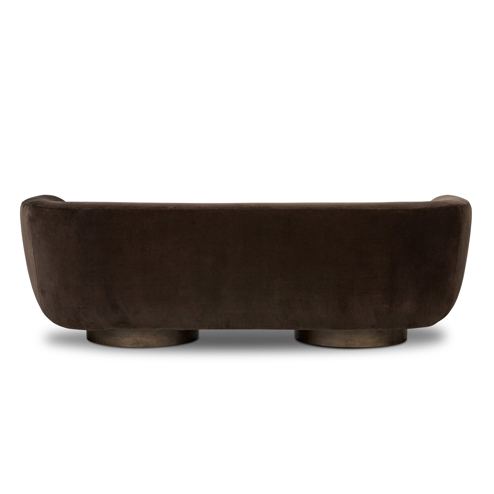 Holloman 87'' Upholstered Sofa, Surrey Cocoa 76.8% Cotton/23.2% Polyester
