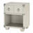 Grey 1-Drawer Nightstand