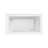 Kingston Brass Aqua Eden 54-Inch Acrylic Rectangular 2-Wall Corner Alcove Tub, Hand Drain-92195157