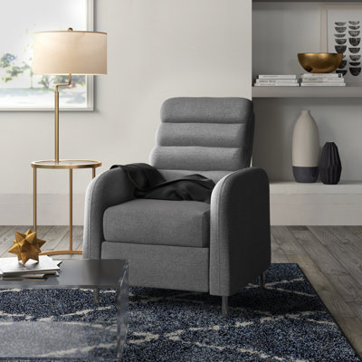 Novello Upholstered Polyester Blend Recliner