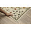 Tapis oriental en polypropylène tissé à la machine ivoire / or / orange-811255082