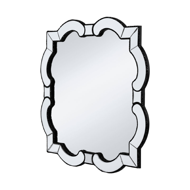 Miroir d'appoint à paillettes