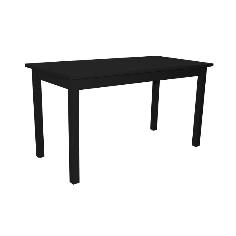 Console en bois massif 55 po Mariotti, Noir