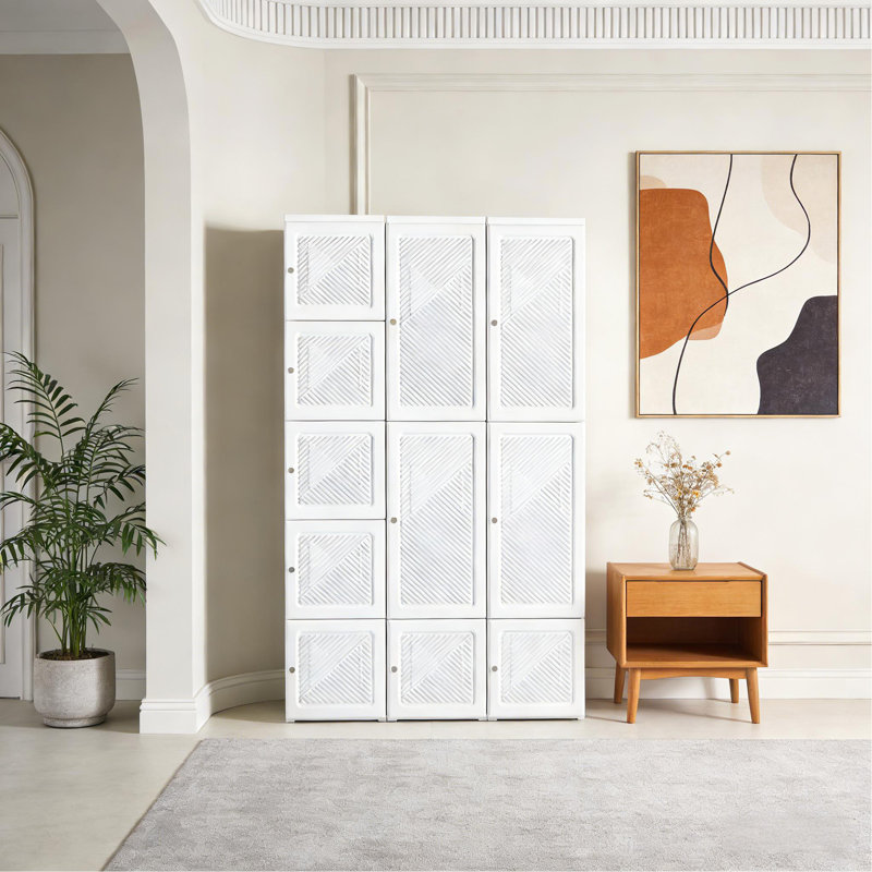 Armoire à vêtements, garde-robe portatif, organisateur de rangement pour vêtements