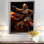 Yume African Tribal Dance V - reproduction sur toile