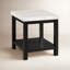 Table de bout avec tablette de rangement Benniton