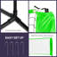 SPORTNOW 5M Portable Badminton Set with Net, Adjustable, 3 Shuttlecocks