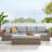 Ensemble de canapé modulaire avec repose-pieds Convene-88459700