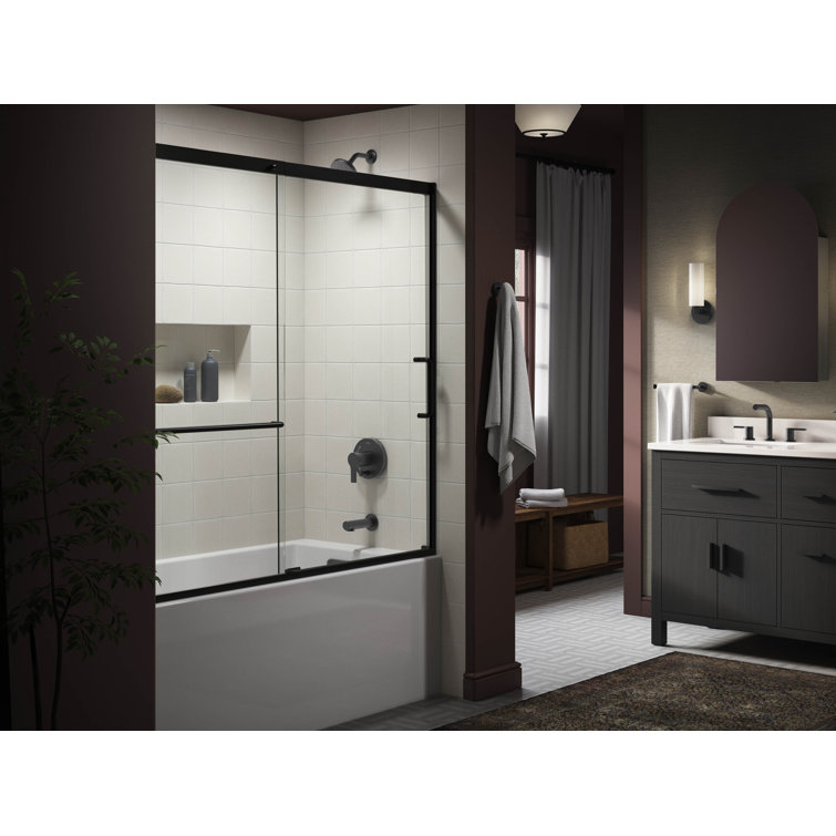 Elate Rite-Temp Bath And Shower Trim Kit With Push-Button Diverter, 1.5 Gpm