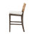 Willowick 27" Mahogany wood and Seagrass Counter Stool