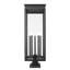 Luminaire d'extérieur à fixation sur pilier 5 lumières Olsen