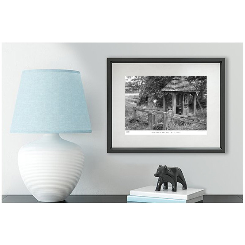 Dunsfold, The Holy Well C1955 by Francis Frith - Single Picture Frame Print, 45cm H x 60cm W x 2.3cm D