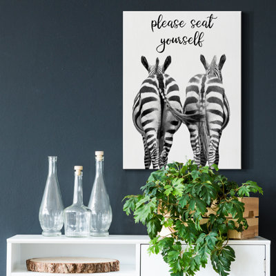 " Zebra Bum " by Danita Delimont