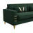 Rhum 85.63'' Velvet Tuxedo Arm Sofa-781853697