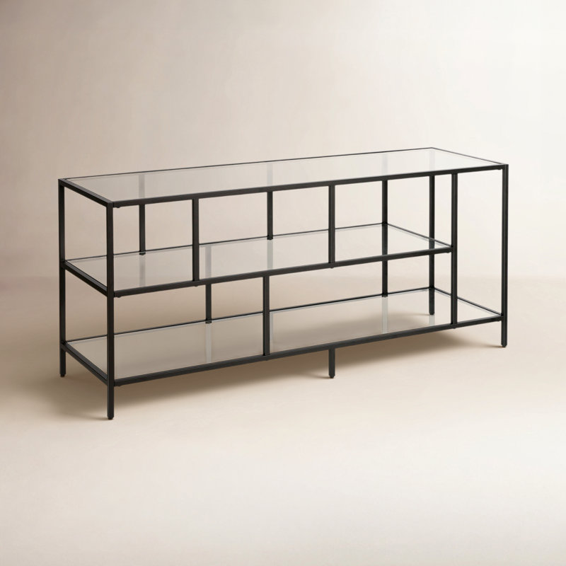 Meuble télé pour téléviseur de 60 po ou moins Wylan, Bronze noirci