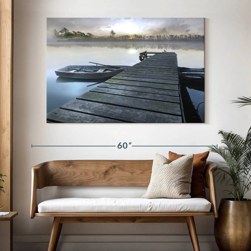 Misty Morning Pier