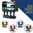 Banjeet Power Tool And Drill Storage Unit Charging Station For 4 Tools And 2 Shelves