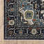 Tapis bleu marine / bleu Caia-1875942612