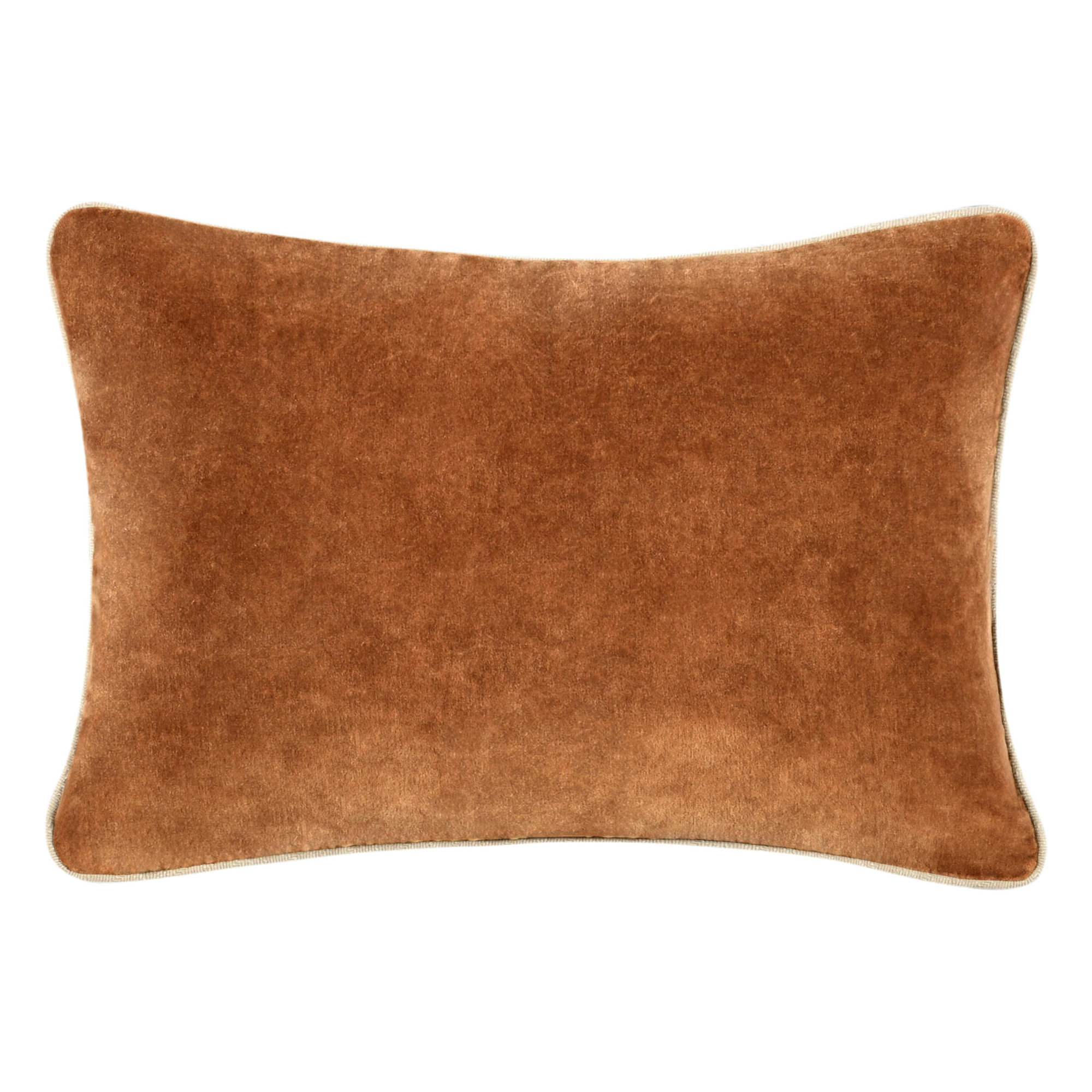 Goodall Throw Pillow, Rectangle 14"H x 20"W, Hazel Brown