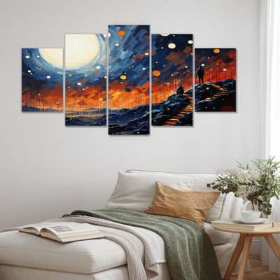 Summit Success Mountain Hicking I - Success Multipanel Wall Art Set -  Lark Manor™, 9576359F290B4D4D893CAA9A18F0853F