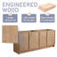 Solace 72 " Freestanding Standard Double Bathroom Vanity Base